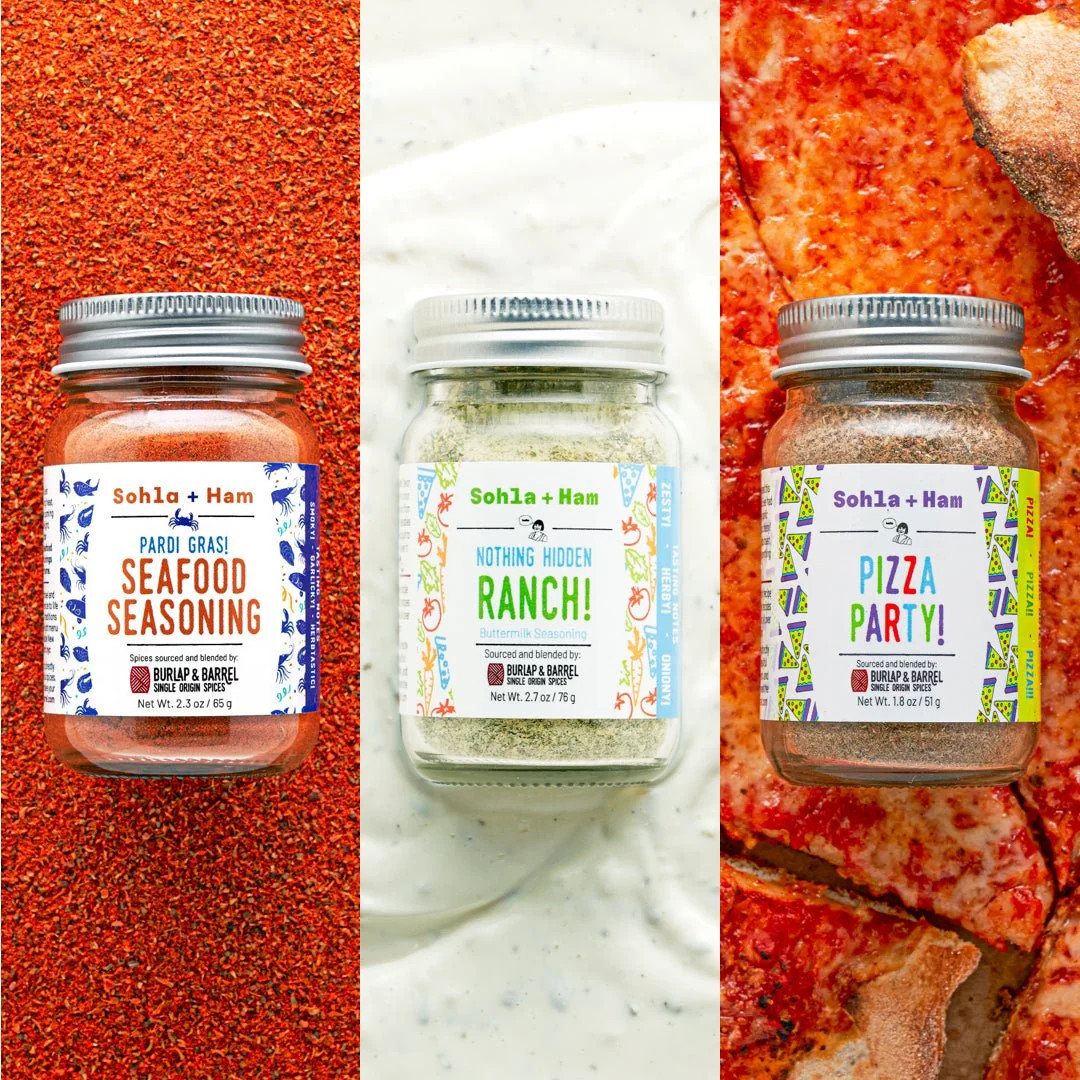 Sohla & Ham El-Waylly Spice Blend Collection • Fun, Bold, Versatile Seasonings | Burlap & Barre... | Burlap & Barrel