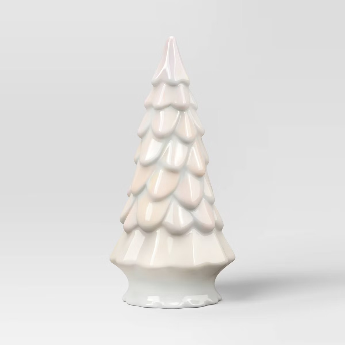 8" Ceramic Iridescent Christmas Tree Decor - Wondershop™ | Target