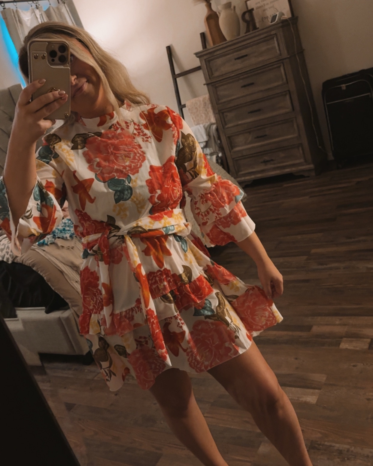 fell in LOVE with this dress! so cute for a baby shower or a spring or summer wedding! 

#LTKMidsize #LTKWorkwear #LTKStyleTip