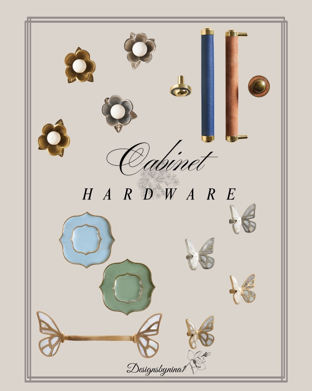 🤩Fun & unique cabinet hardware! 

Modern Decor | Contemporary Decor | Transitional Decor | Door Handles 

#LTKHome