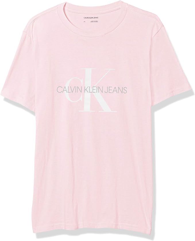 Calvin Klein Men's Short Sleeve Monogram Logo T-Shirt | Amazon (US)