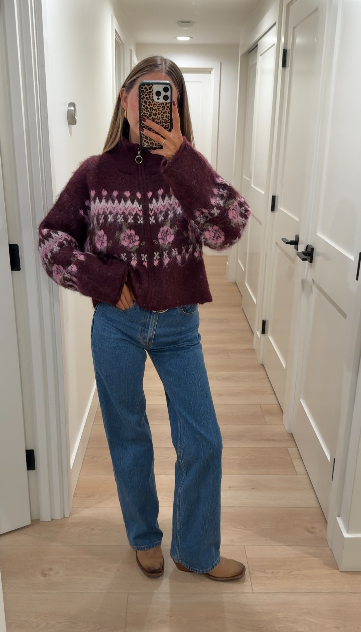 Love this Target cardigan!! Paired with denim and boots for a western vibe.

#LTKStyle
#LTKFinds
#LTKWinter
#CozyOutfit
#CasualWinter
#SweaterStyle
#FairIsle
#DenimStyle
#EverydayOutfit
#WinterCasual
#LayeredLook
#NeutralStyle
#WeekendStyle
#ComfortFirst
#ColdWeatherStyle  

 