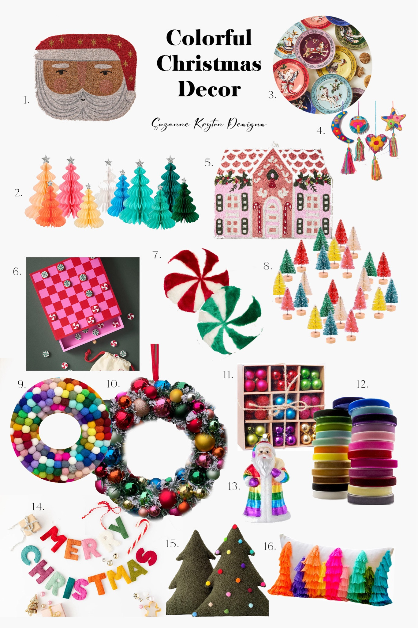 Colorful eclectic Christmas decor! Christmas should be colorful ! Snag these beauties before they sell out! #ltkhome #ltkchristmas #colorfulchristmas 

#LTKgiftguide #LTKwinter #LTKcanada