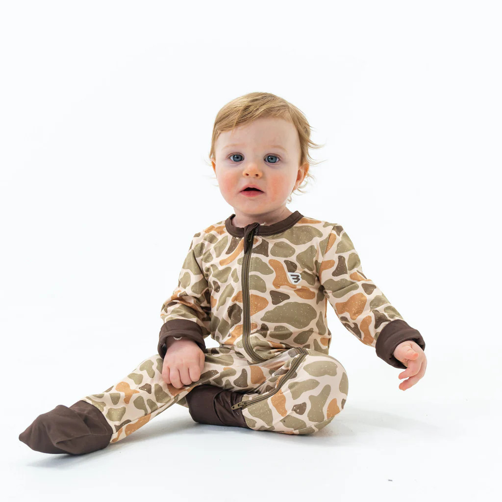 Baby Zip Up - Venado Camo | BURLEBO