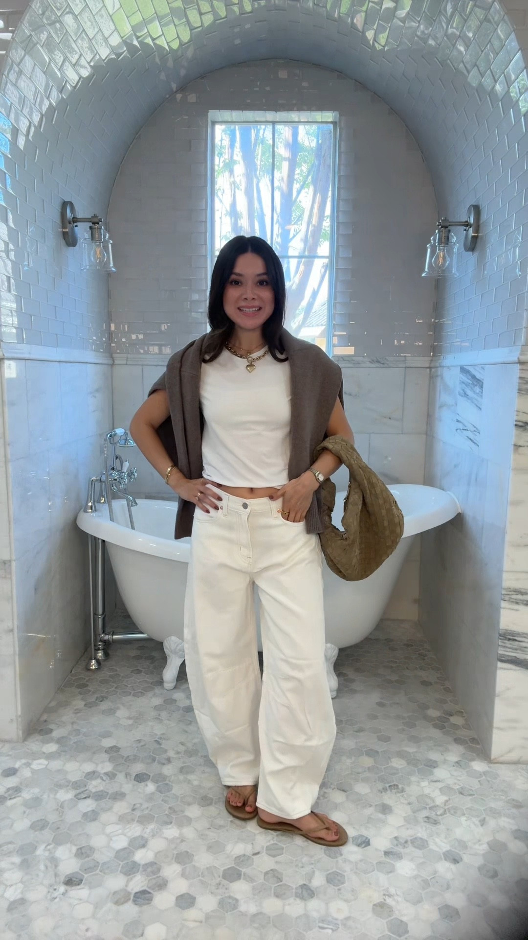 happy friends & family sale !!! here’s my casual fall outfit wearing my new pieces 

Petite fashion, fall outfit, barrel jeans

#LTKFindsUnder100 #LTKPetite