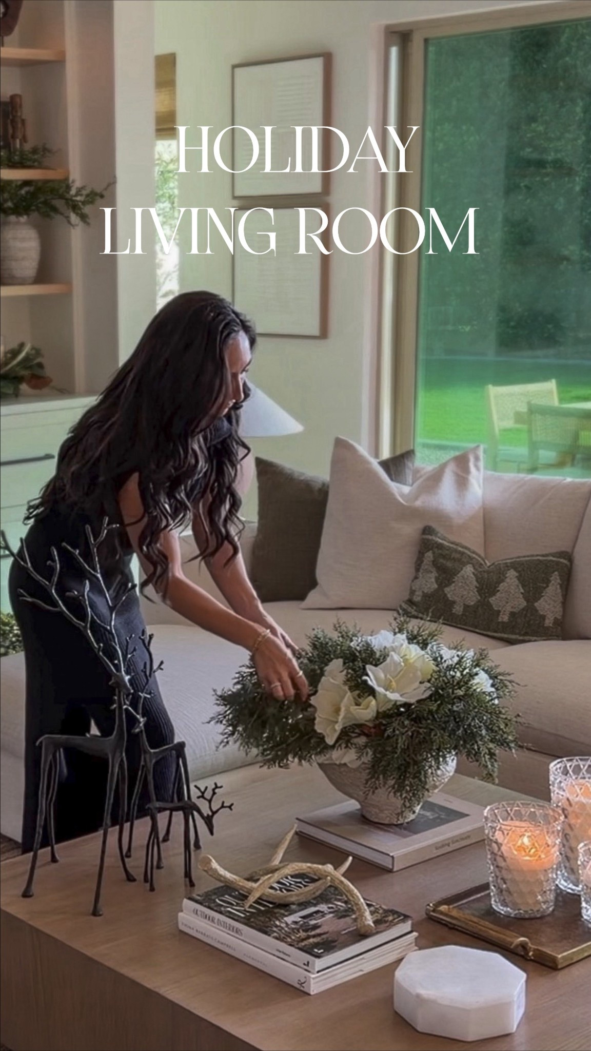 The heart of our home feels extra magical this season thanks to @potterybarn. Every piece adds something special—beautiful ornaments that sparkle on the tree, the soft shimmer of lit garland, their iconic reindeer, glowing glass candles and ceramic houses that shine with fairy lights. It’s incredible how these pieces can transform a space into something that feels festive, inviting and truly timeless. #MyPotteryBarn

holiday living room decor, Pottery Barn holiday, Pottery Barn ornaments, lit garland, Christmas garland, holiday centerpiece, reindeer decor, Pottery Barn reindeer, glowing candles, glass candles, ceramic houses, holiday village houses, fairy lights decor, Christmas tree styling, festive living room, timeless holiday decor, cozy holiday home, warm holiday glow, winter home styling, holiday decorating ideas, Christmas home inspiration, living room holiday makeover, Pottery Barn Christmas collection, seasonal home decor, elevated holiday styling, organic modern holiday decor, neutral Christmas decor, holiday ambiance, Christmas decorating details, elegant holiday home, festive decor ideas

#LTKHoliday #LTKSeasonal #LTKHome