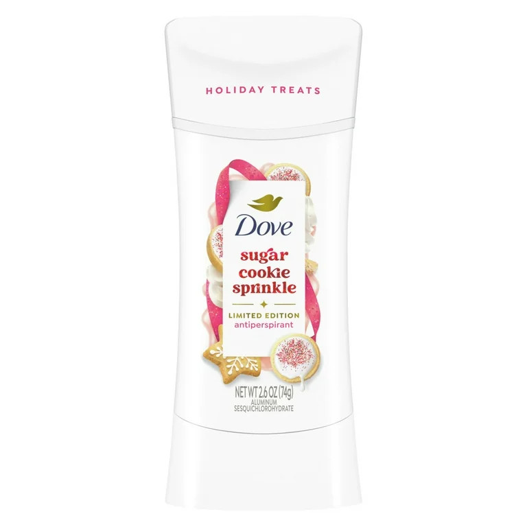 Dove Limited Edition Holiday Treats Antiperspirant Deodorant Sugar Cookie Sprinkle, 2.6 oz | Walmart (US)
