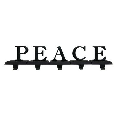 5pk Peace Stocking Holder Bronze - Wondershop™ | Target