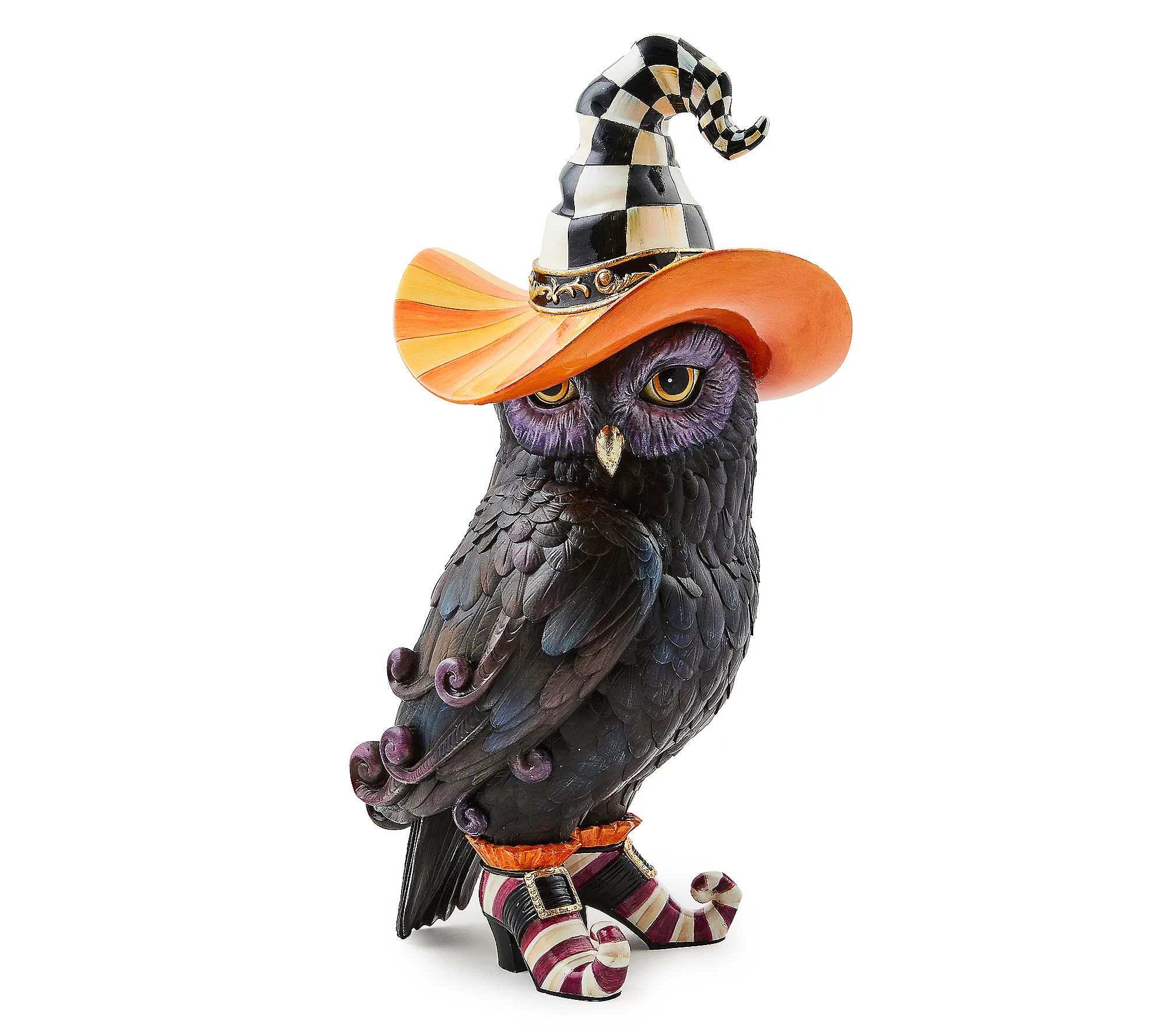 MacKenzie-Childs Witchy Owl Figurine | QVC