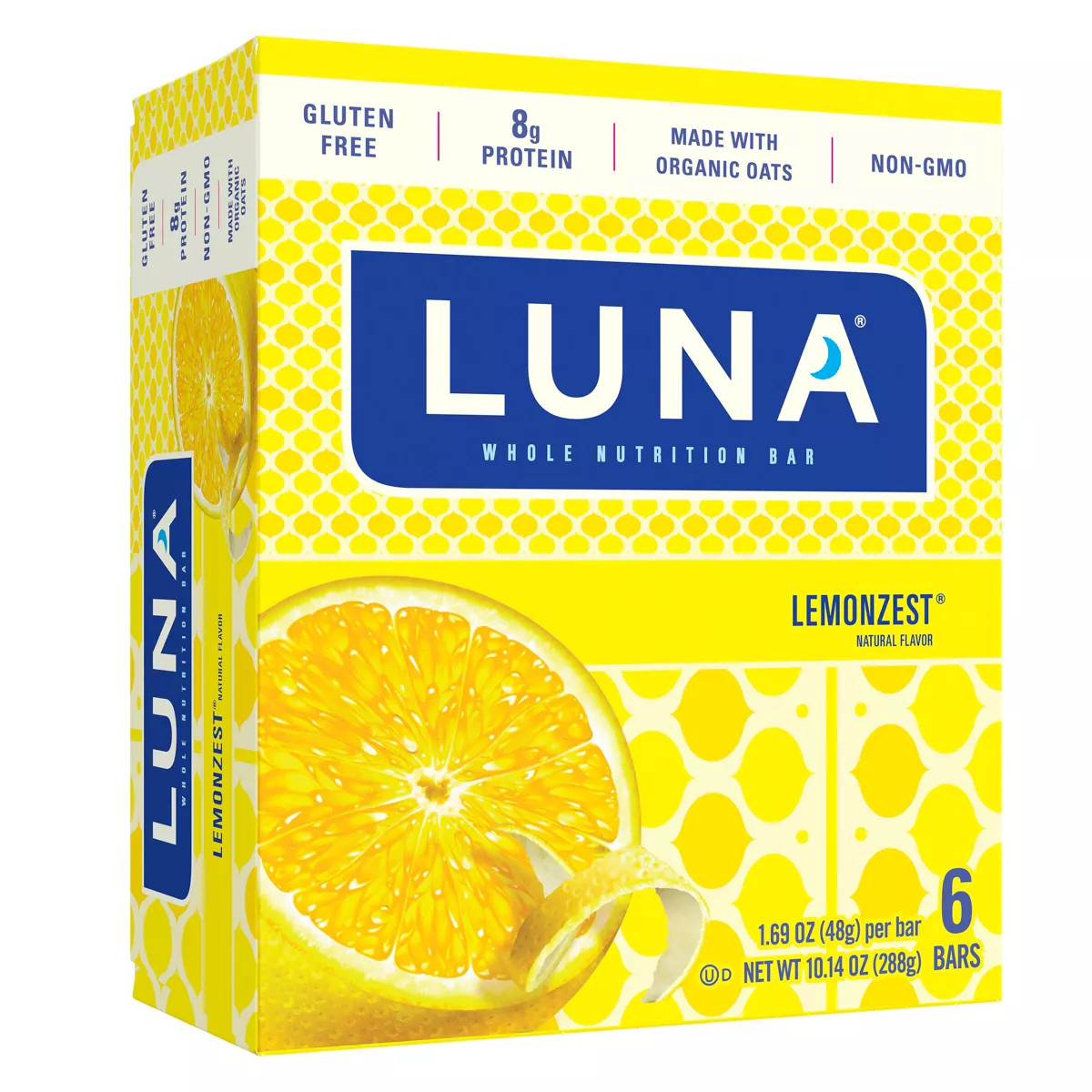 LUNA LemonZest Nutrition Bars | Target