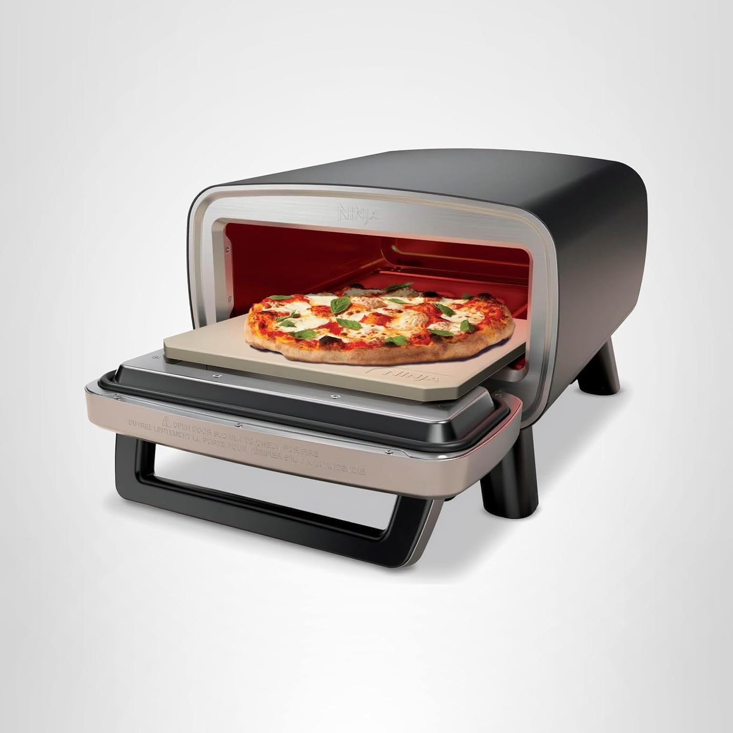 Ninja Artisan Outdoor Pizza Oven, 12-inch, 3-minute Pizza, Neapolitan, Thin Crust, New York Chica... | Amazon (US)