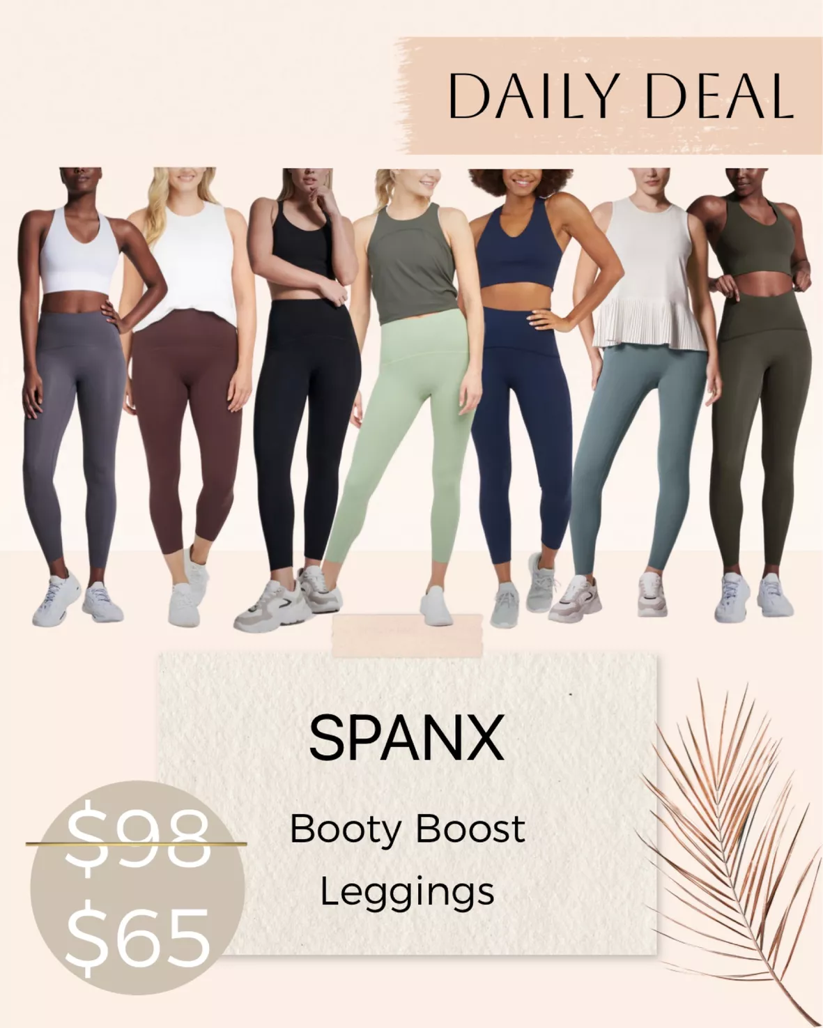Spanx Leggings Sale: Get the Booty Boost Leggings for 30% Off