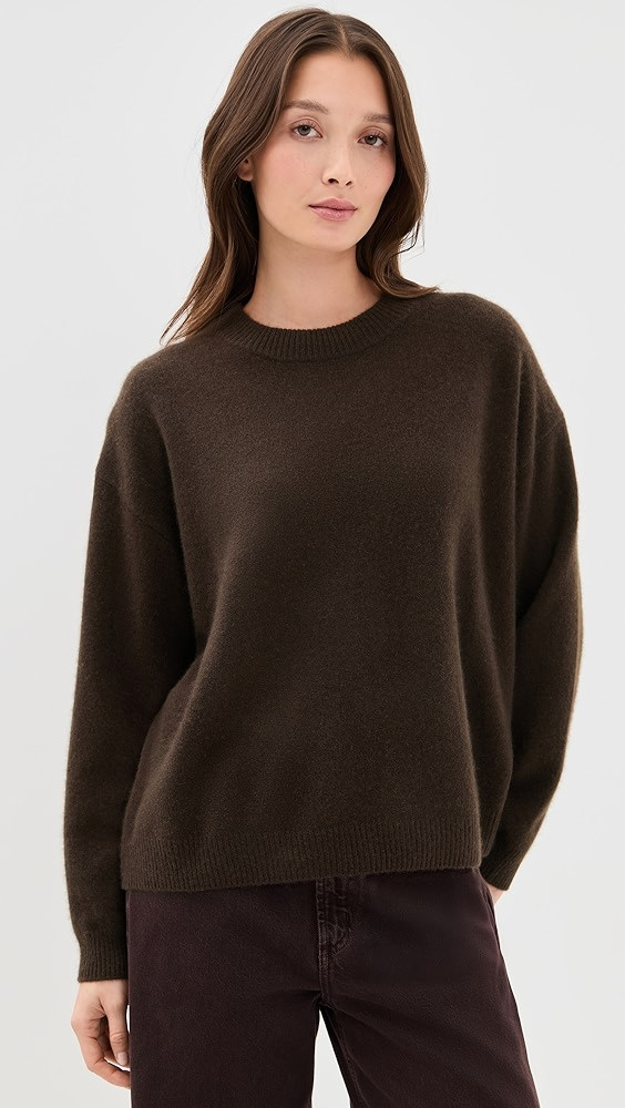 Serrano Cashmere Relaxed Crew | Shopbop