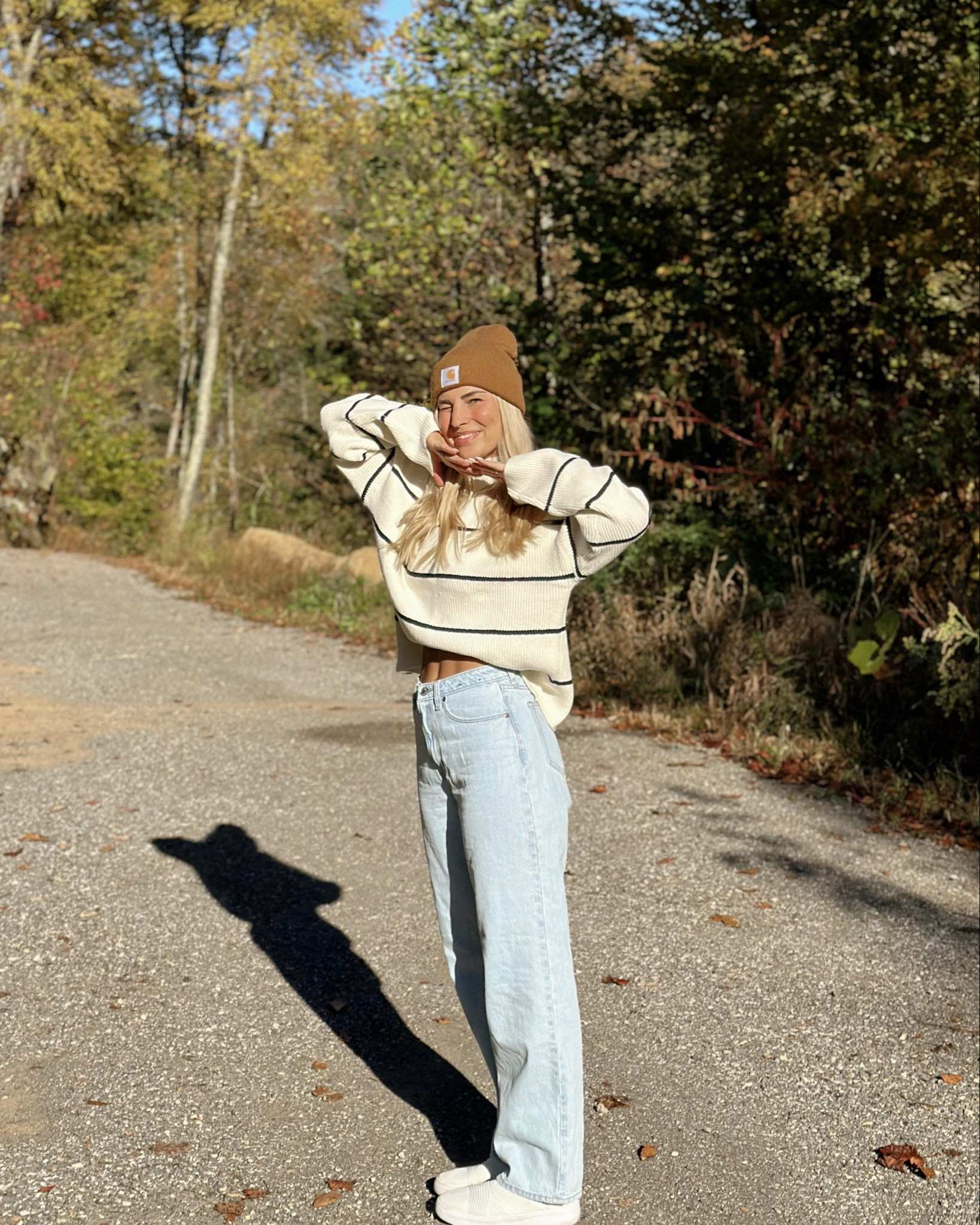 Fall outfits are the best outfits🤎🍂 wearing a medium in the sweater! 

#LTKSeasonal