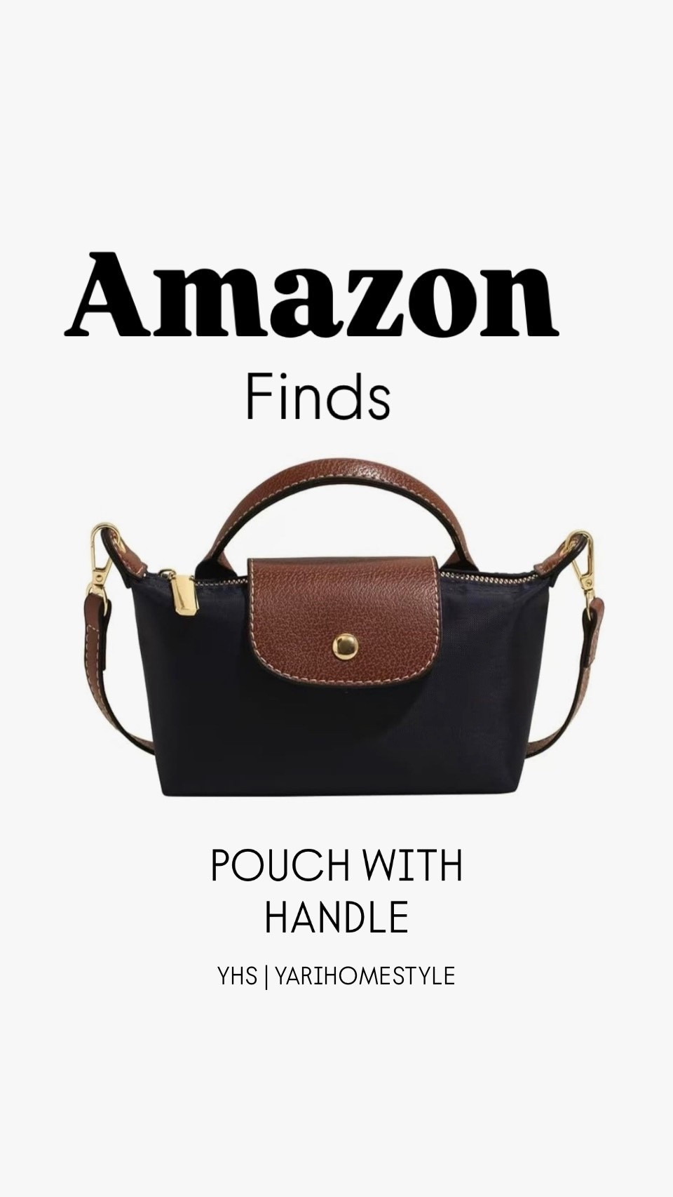 Dupe👜

POUCH WITH HANDLE

YHS | YARIHOMESTYLE 

#dupe#amazonfind
#travel



#LTKTravel #LTKU #LTKPlusSize