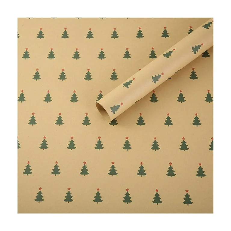 Zmeidao Christmas Wrapping Paper, Xmas Bulk Gift Wrapping Paper Bag for Christmas Gift Wrapping B... | Walmart (US)