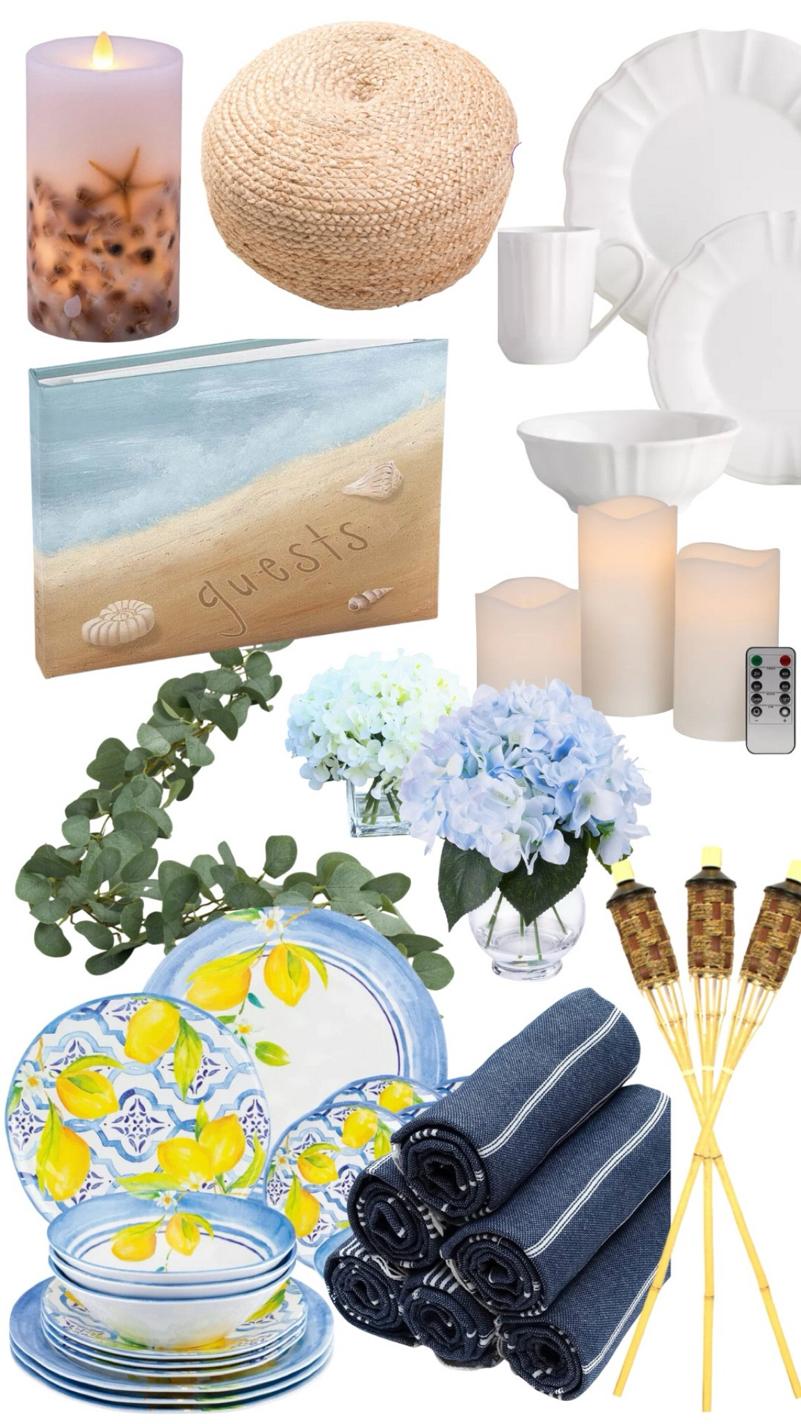Summer Beach Dinner Set Up 🩵 perfect for a birthday dinner, bridesmaid proposal ask or just a fun summer night with friends @wayfair #wayfair #wayfairpartndr

#LTKParties #LTKSeasonal #LTKFindsUnder100