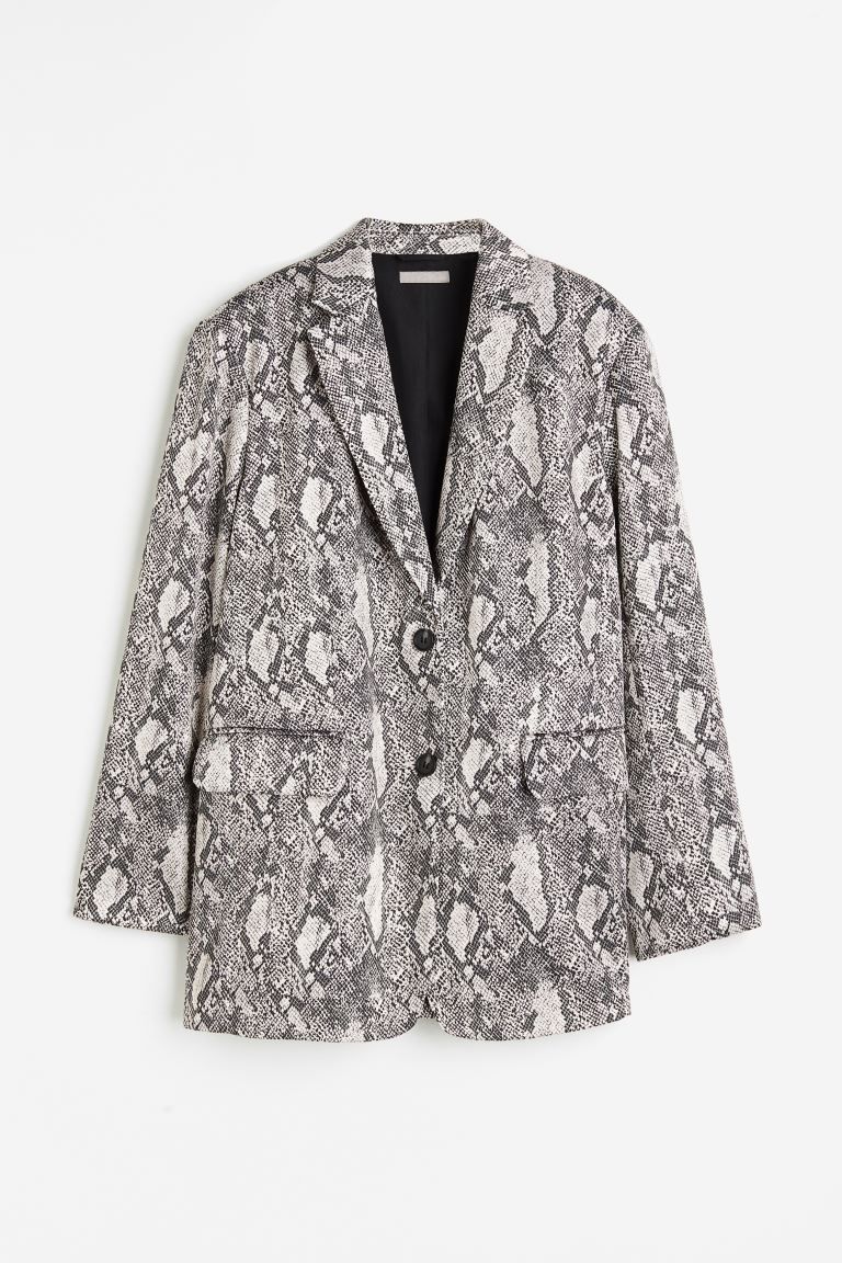 Oversized Satin Jacket | H&M (US)