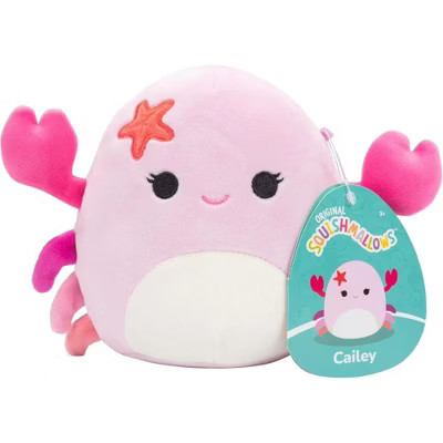 Squishmallows 5-Inch Cailey The Crab- Official Jazwares Little Plush- Collectible Mini Stuffed Animal Toy- Easter Basket Stuffer for Kids Girls & Boys | Target