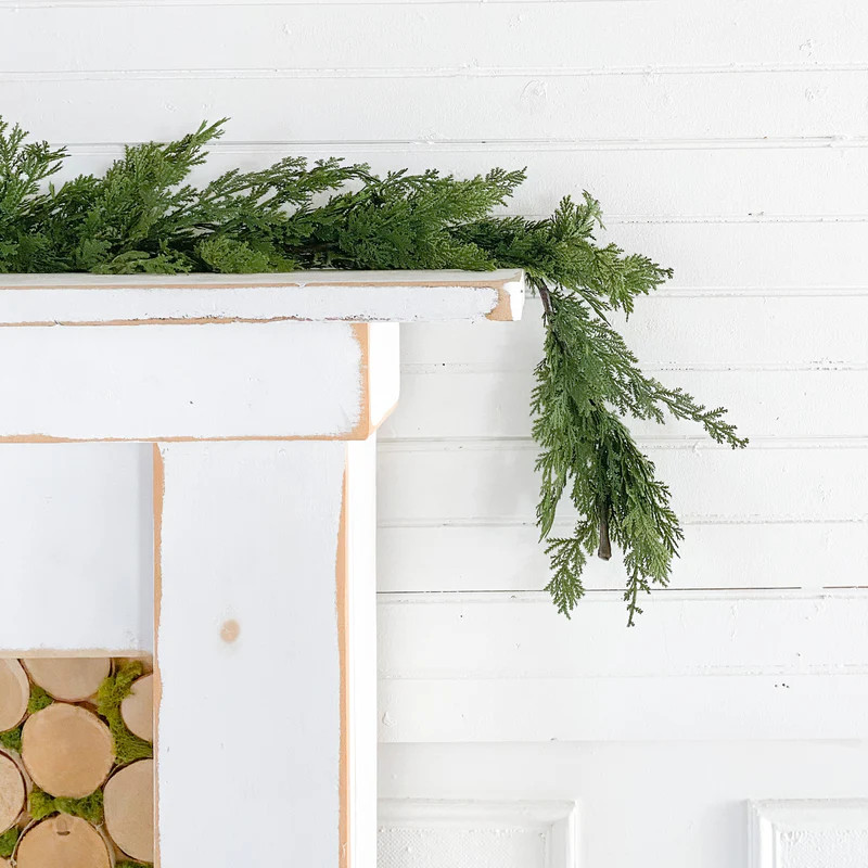 Real Feel Cedar Garland 2 Lengths | Purple Rose Home