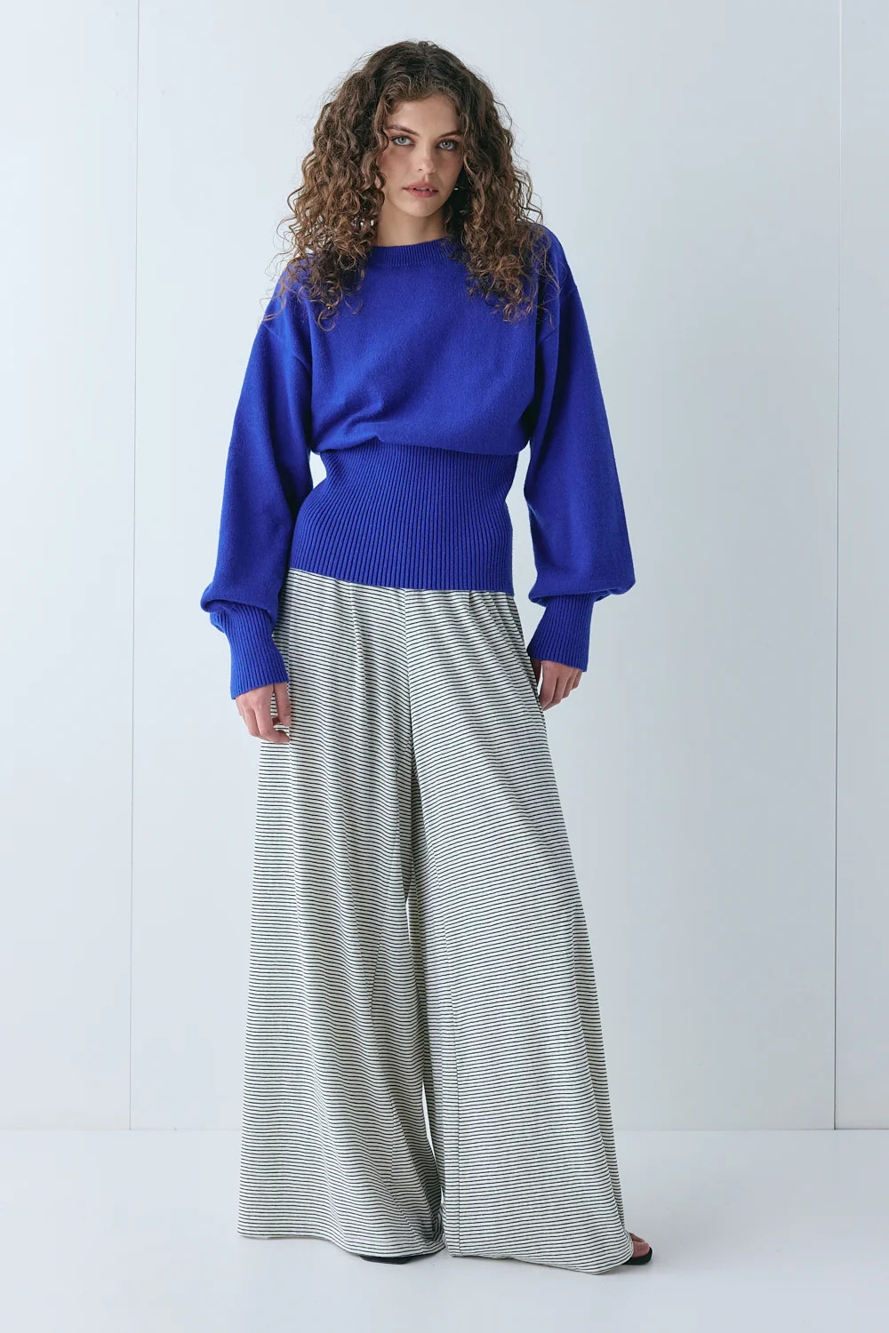 Vali Knit Jumper Cobalt | VRG Grl