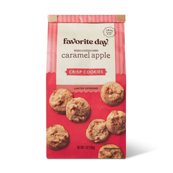 Caramel Apple Crisp Cookie - 7oz - Favorite Day™ | Target