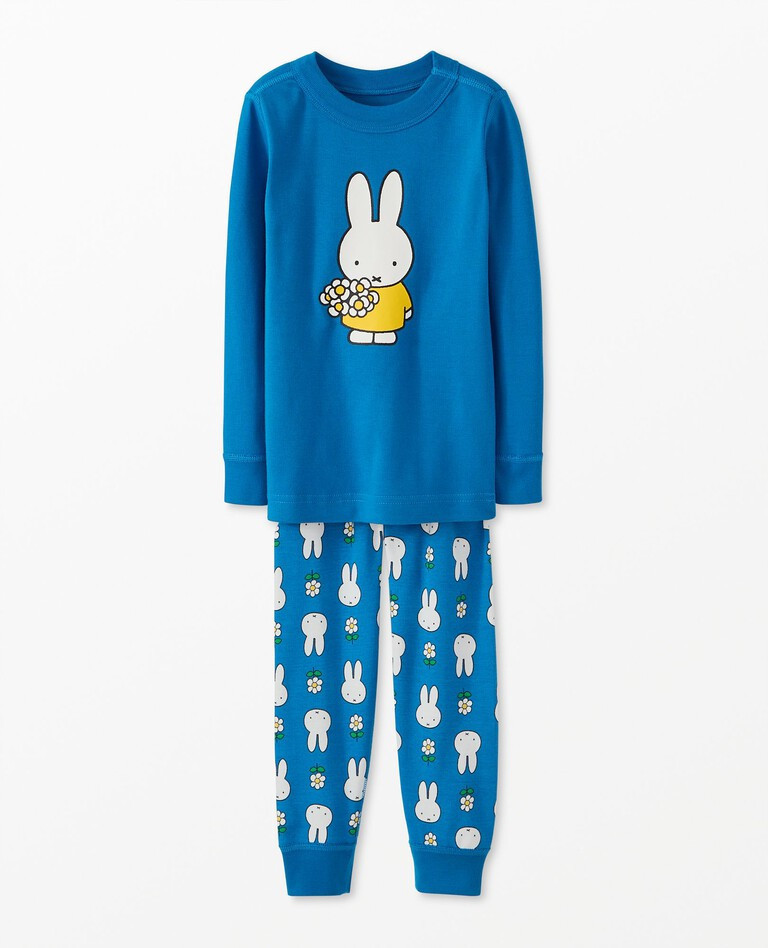 Miffy Print Long John Pajama Set | Hanna Andersson