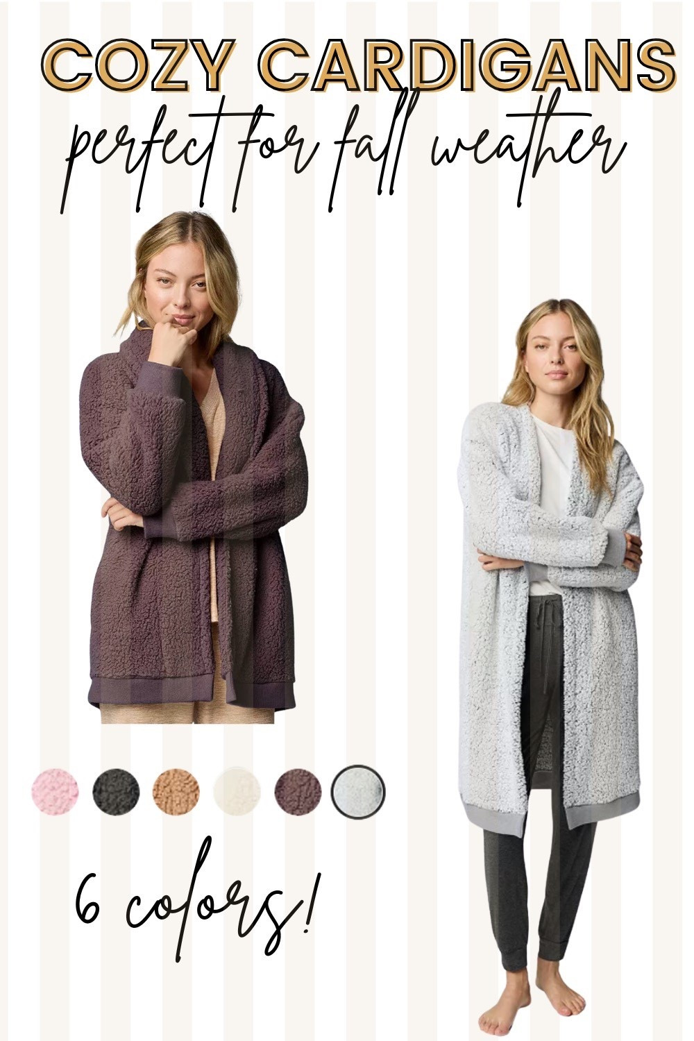 The coziest cardigan for fall. Two styles and 6 colors! 

#LTKFindsUnder50 #LTKSaleAlert #LTKSeasonal