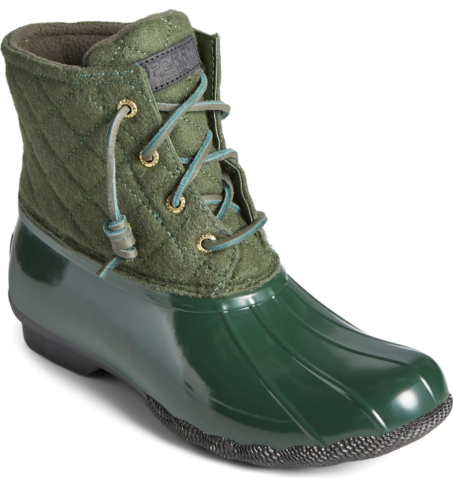 Saltwater Quilted Waterproof Rain Boot | Nordstrom