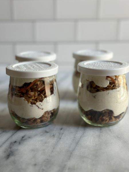 The perfect jars for some grab and go carrot cake cheesecake parfaits

#LTKGiftGuide #LTKfindsunder50 #LTKhome