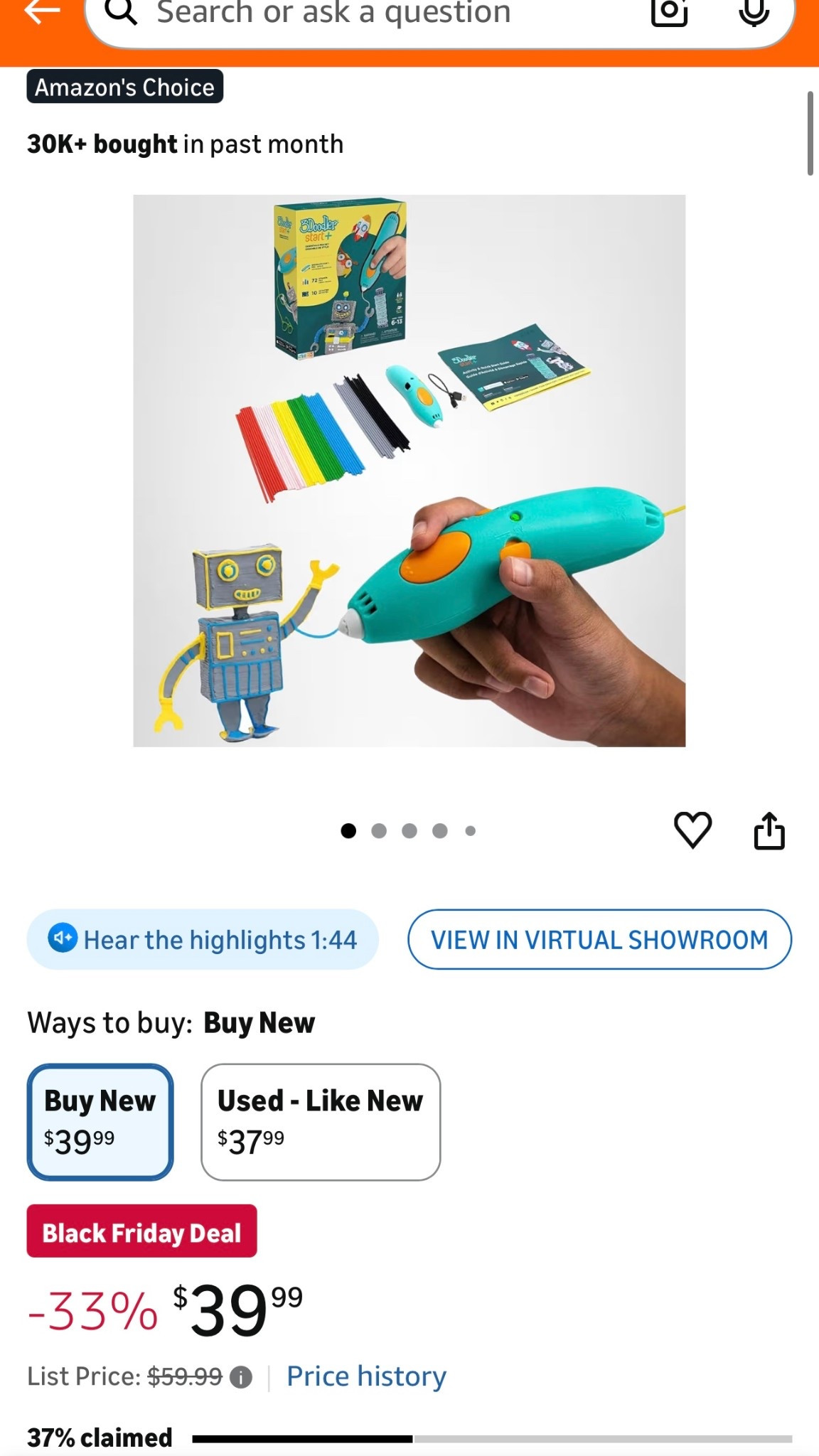 Prime day mega sale kid’s 3D writer🤖

#LTKGiftGuide #LTKKids #LTKCyberWeek