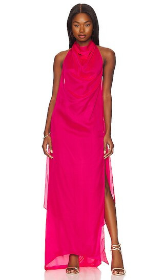 x REVOLVE Providencia Maxi Dress in Fuschia | Revolve Clothing (Global)