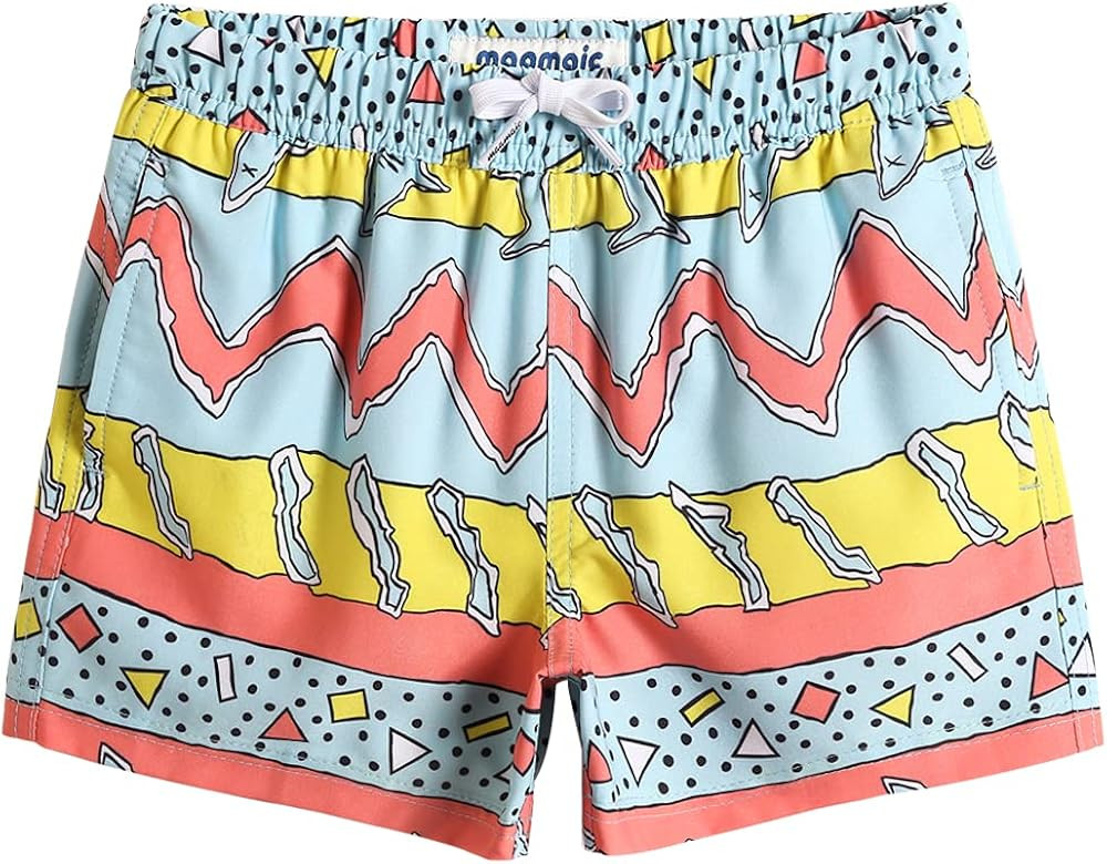 maamgic Boys Swim Trunks Stretch Quick Dry Swim Shorts Kids Bathing Suits Toddler Boy Swimsuit Sw... | Amazon (US)