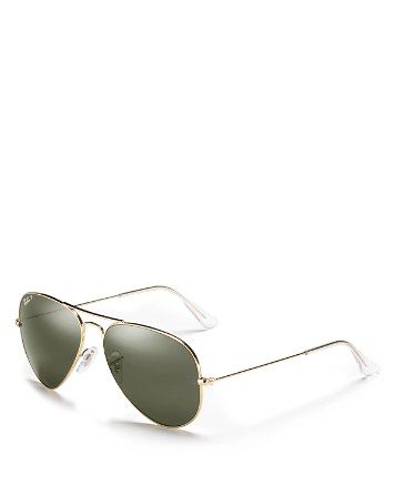Polarized Classic Aviator Sunglasses | Bloomingdale's (US)