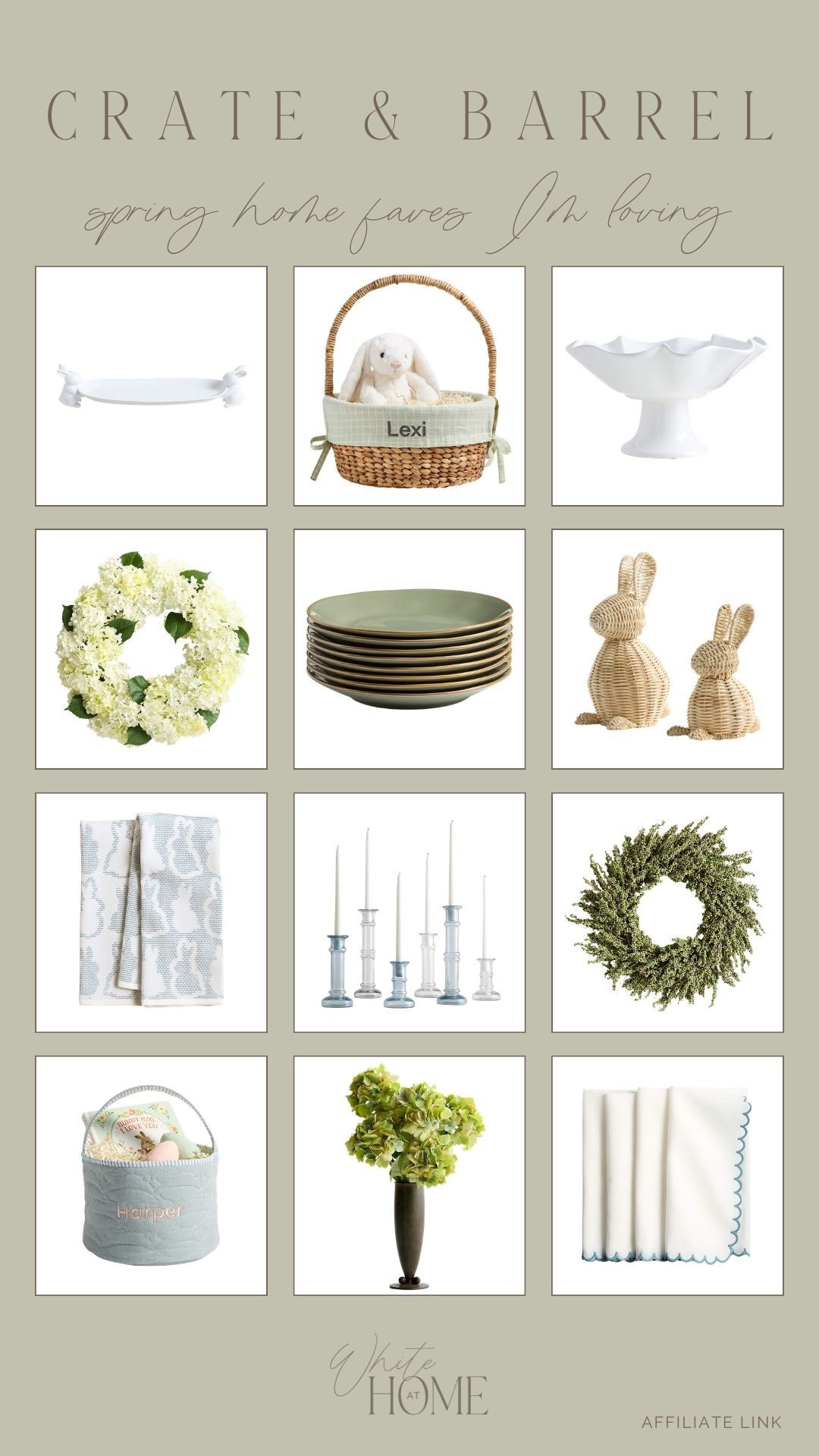 It’s hard to believe that spring and Easter are already on the mind! I’ve rounded up the cutest new arrivals at Crate & Barrel that are the perfect addition to any home this spring! 

#LTKHome #LTKSeasonal