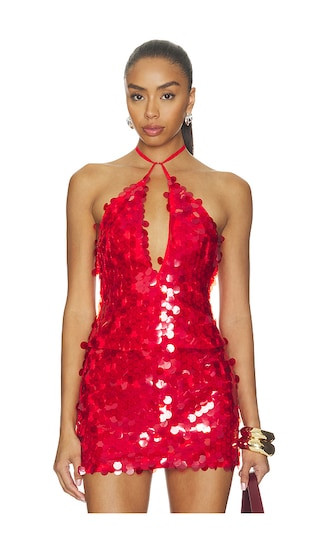 Celia Halter Top in Red | Revolve Clothing (Global)