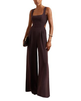 Petite Dion Wide Leg Jumpsuit | Bloomingdale's (US)