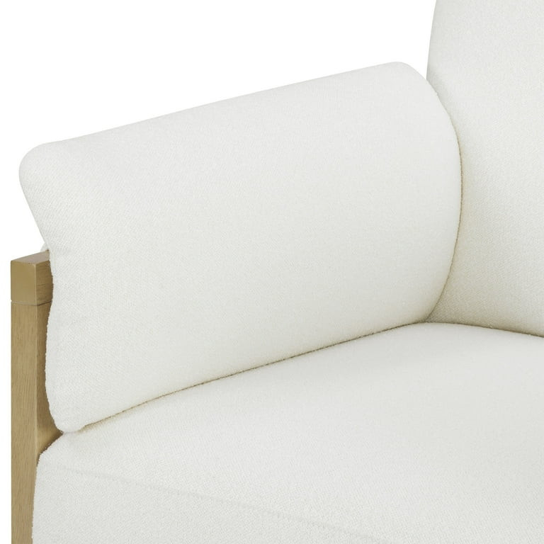 Beautiful Wrap Me Up Accent Chair with Removable Cushions by Drew, Cream | Walmart (US)