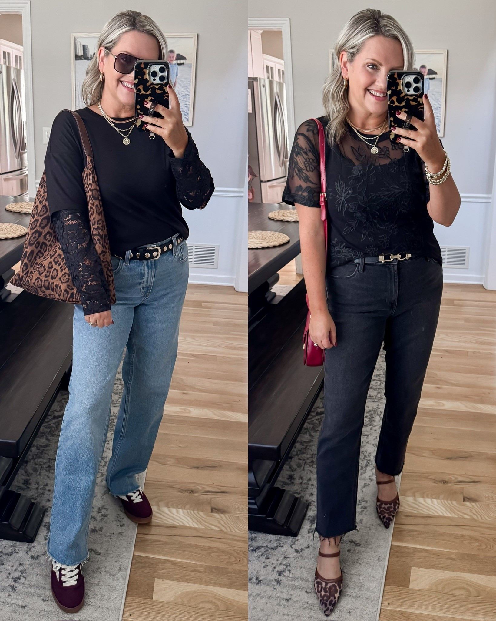 Trend Alert 🚨 Black Lace Detail for  Fall 

#LTKFindsUnder50 #LTKStyleTip #LTKSeasonal