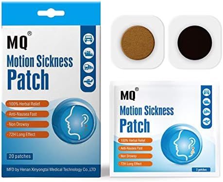 Amazon.com: MQ Motion Sickness Patch, 20 Count : Health & Household | Amazon (US)