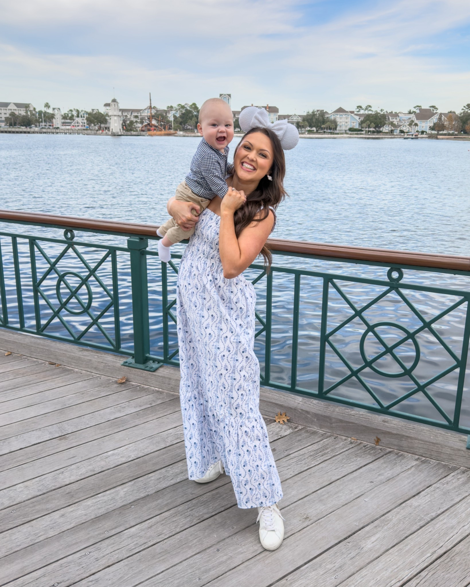 A day at Walt Disney World and the Boardwalk Hotel called for the perfect Hill House Home blue and white dress!

#LTKmomlife #LTKTravel #LTKHoliday
