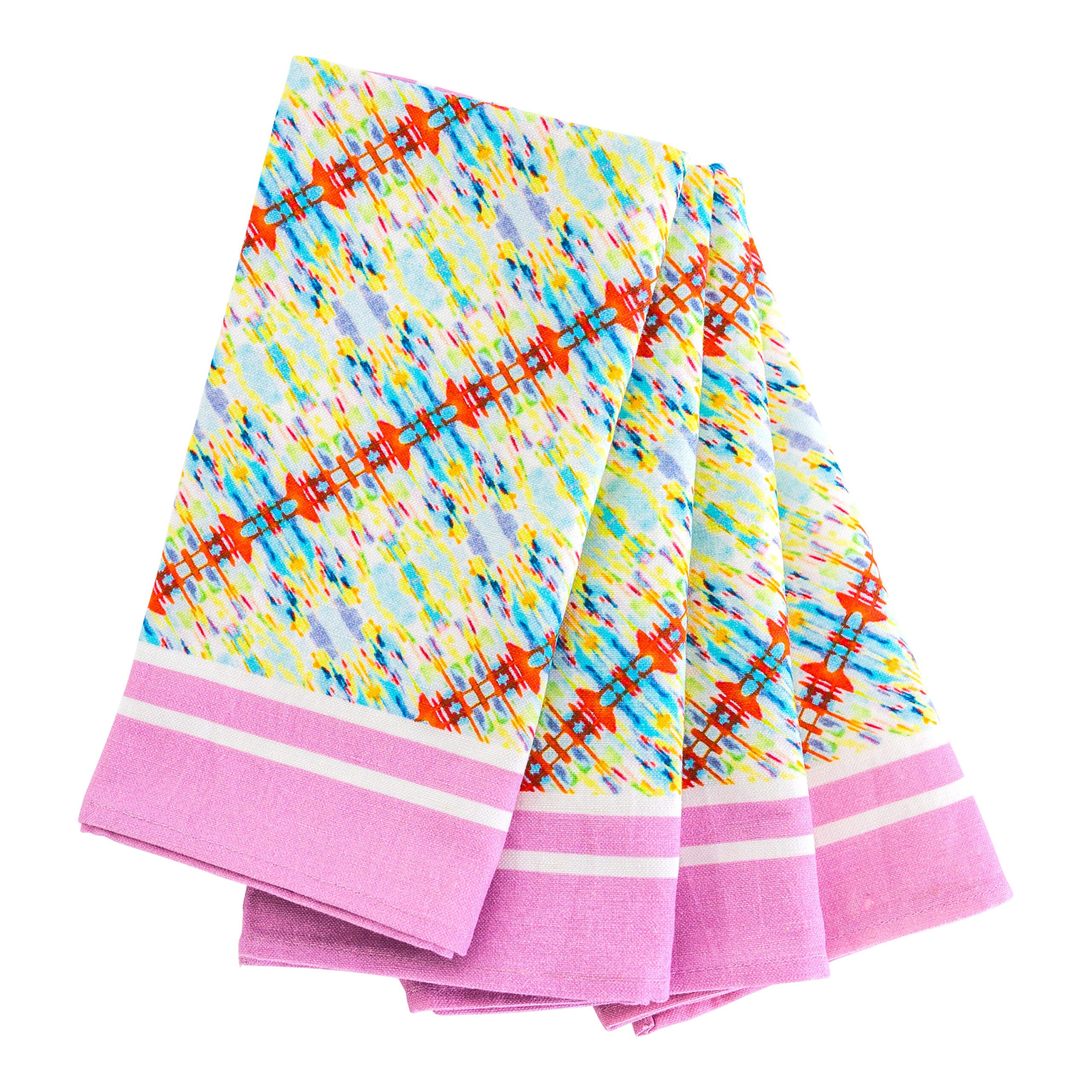 Red Bridge Dinner Napkins (Set of 4) | EVELYN & KATE (US)