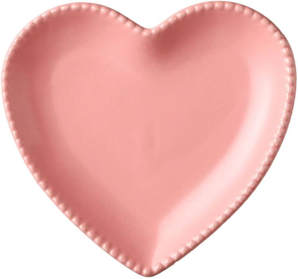 Cabilock Heart Shaped Bowl Ceramic Dish Fruit Tray Food Serving Tray Kitchen Gadget Dessert Tray ... | Amazon (US)