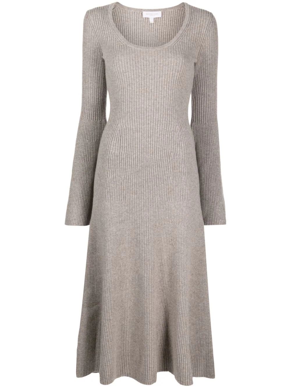 Michael Kors Collection ribbed-knit Cashmere Blend Dress  - Farfetch | Farfetch Global