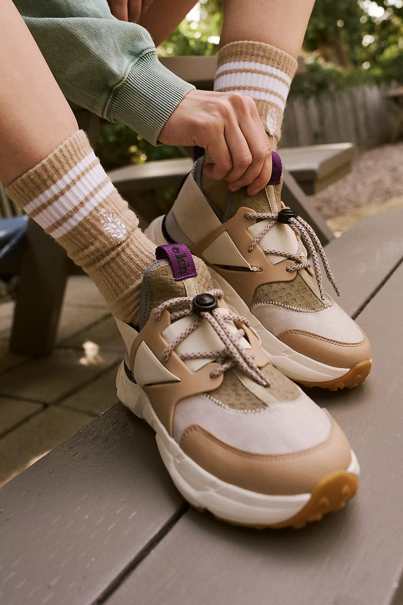 Movement Logo Stripe Tube Socks | Free People (Global - UK&FR Excluded)