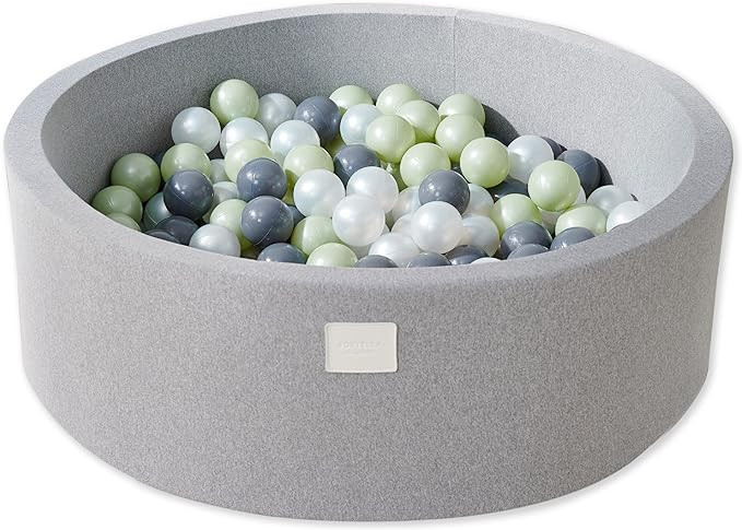 Fortella Foam Ball Pit with 200 Balls Included at 2.75 in, Handmade High-Density Ball Pit for Tod... | Amazon (US)
