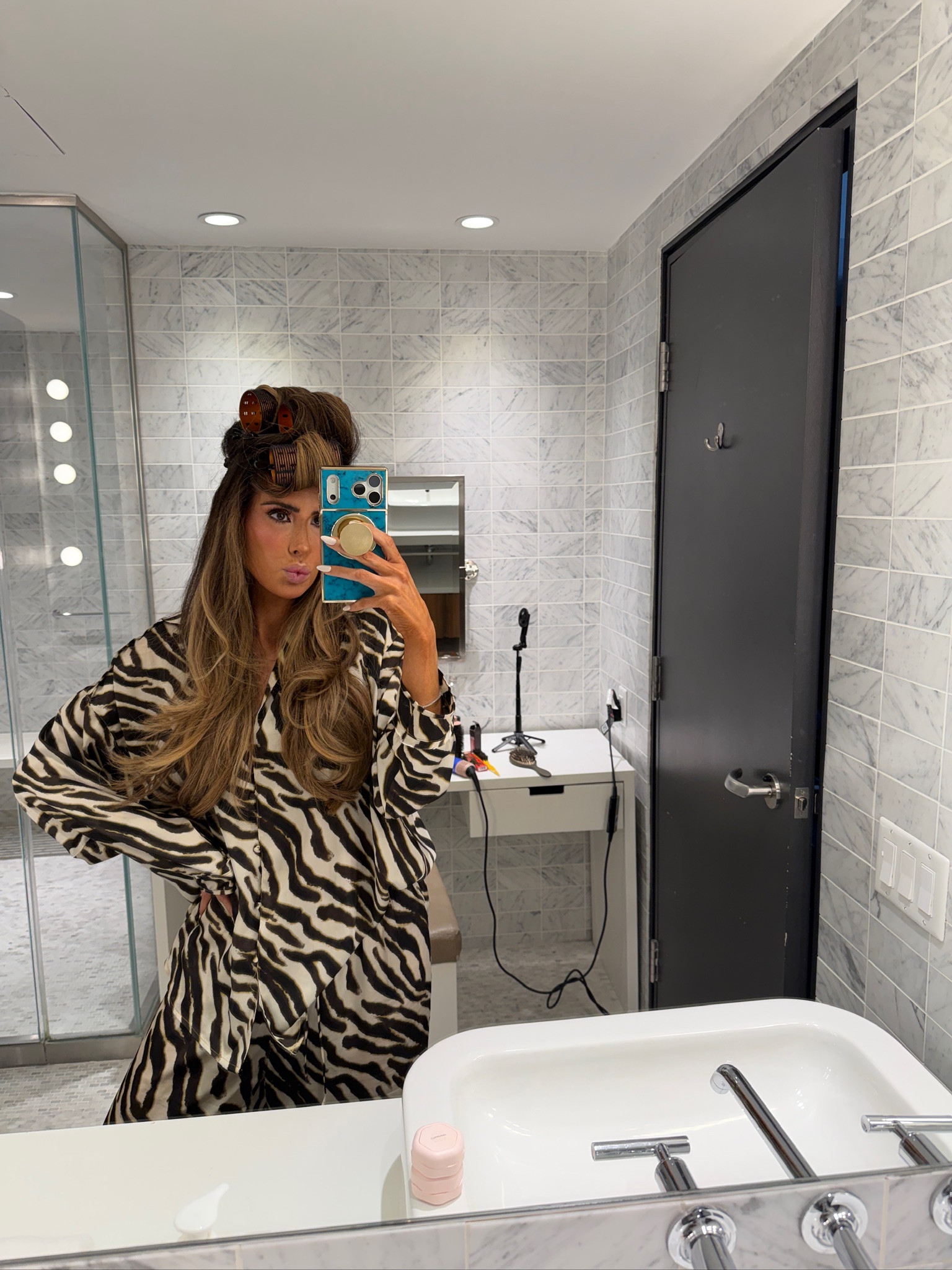 GRWM for a fun event!!  Wearing an XS in these cute pajamas! 

Revolve fashion, Revolve finds, Comfy sets, Loungewear, Hair rollers, GRWM, Fall outfits, Emily Gemma

#LTKNYFW #LTKgrwm #LTKBeauty