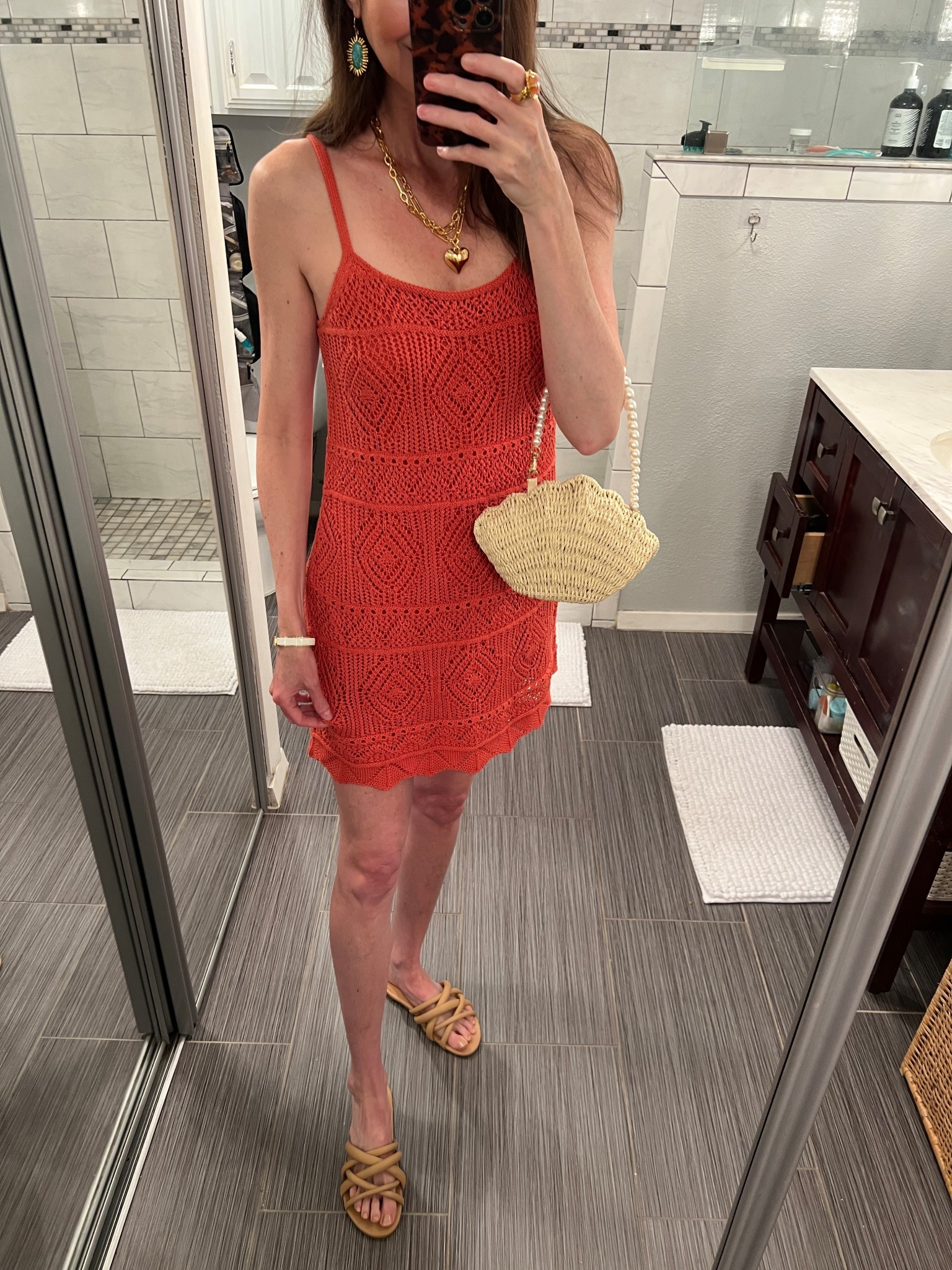 Wearing XS in dress. Shoes are TTS (wearing my usual, size 8). 

#ootd #resortwear #summerstyle

#LTKStyleTip #LTKTravel #LTKFindsUnder50