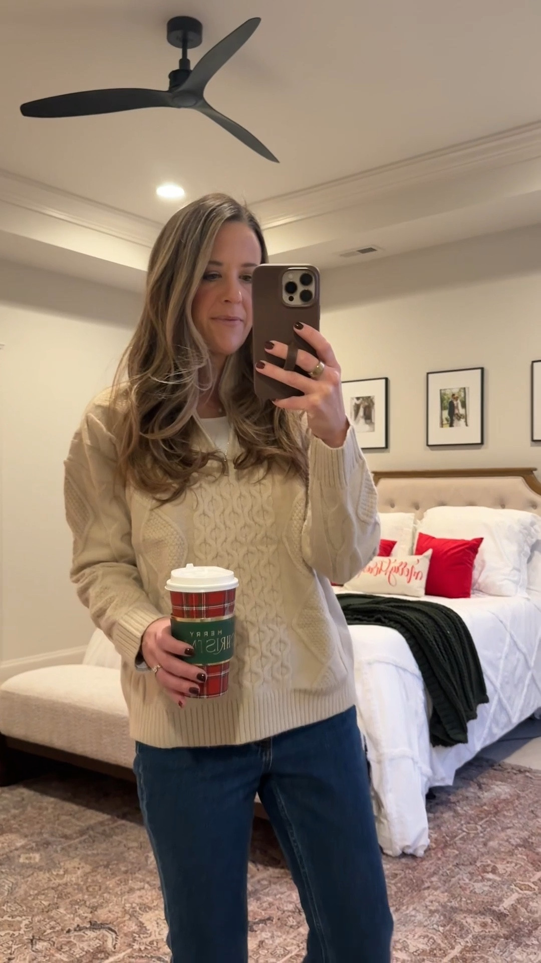Monday outfit — because cozy can still look pulled together ☕️
This Amazon cable knit half zip sweater is equal parts soft and structured — perfect for easing into the week.
Wearing Abercrombie high-rise ankle straight jeans (26R) — size up in this dark wash and the black wash; all others run TTS.
I’m 5’4” for length reference.
Boots are Amazon Chelsea boots (TTS) and easily one of my most-worn pairs this season.

#LTKWinterStyle #AmazonFashion #AbercrombieStyle #ClassicStyle #CapsuleWardrobe #QuietLuxury #EverydayStyle #MomOutfits #WorkFromHomeOutfit #WinterOOTD #LinenAndLightCo

#LTKFindsUnder100 #LTKSeasonal #LTKootd

#LTKFindsUnder100 #LTKSeasonal #LTKFindsUnder50
