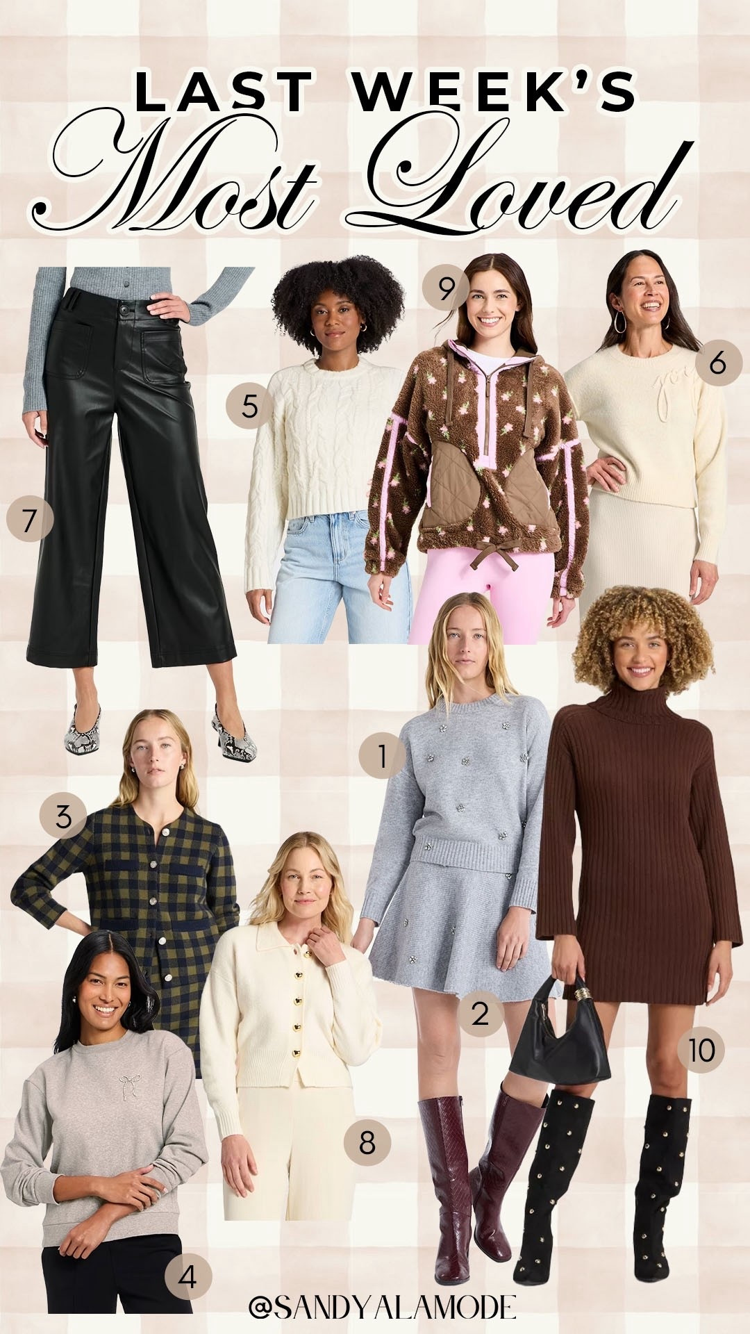 Weekly best sellers. Most loved finds of the week. Target fashion. Target new arrivals. Target holiday style. Walmart fashion. Walmart gray embellished sweater skirt set. Target viral Sherpa jacket  

#LTKStyleTip #LTKHoliday #LTKSeasonal